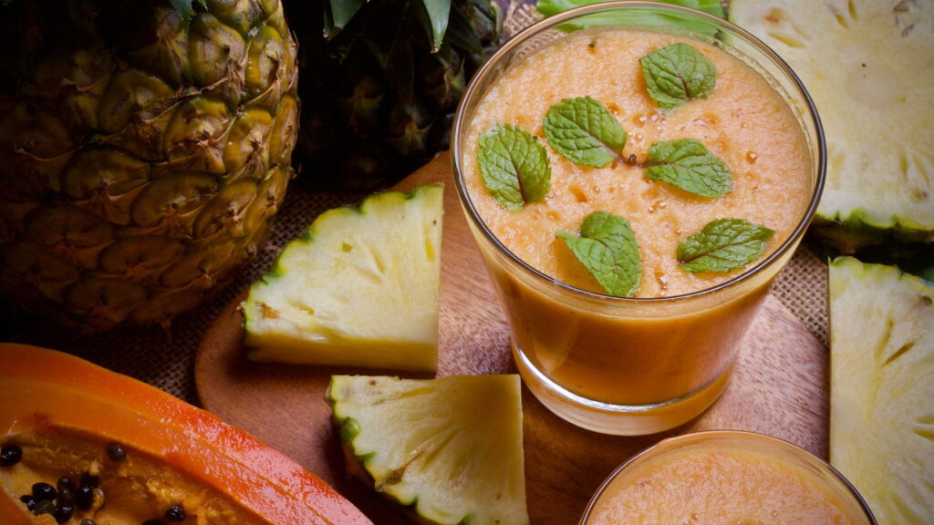 Receita de shake de mamão AGC para fazer em 2 minutos
