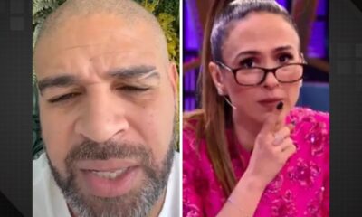 Adriano Imperador e Tatá Werneck. Foto: Reprodução/Instagram