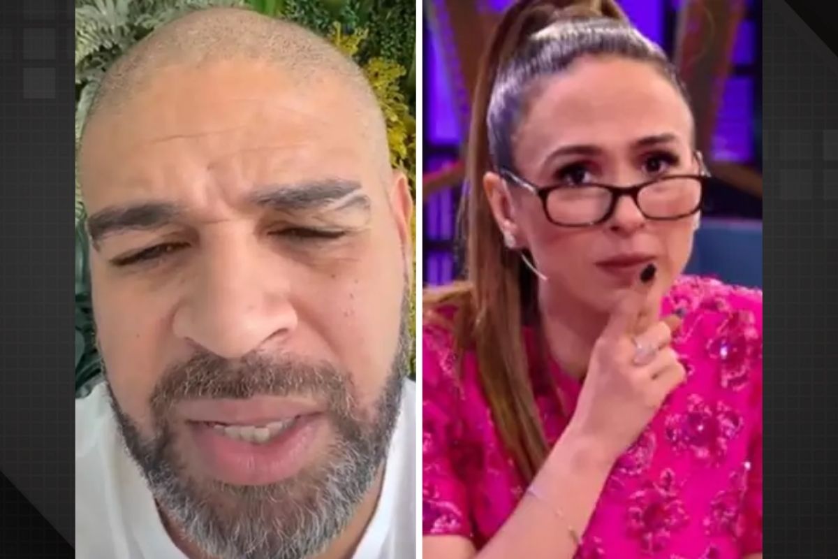 Adriano Imperador e Tatá Werneck. Foto: Reprodução/Instagram