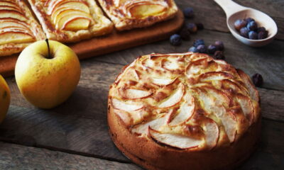 Receita caseira de torta de maçã incrível