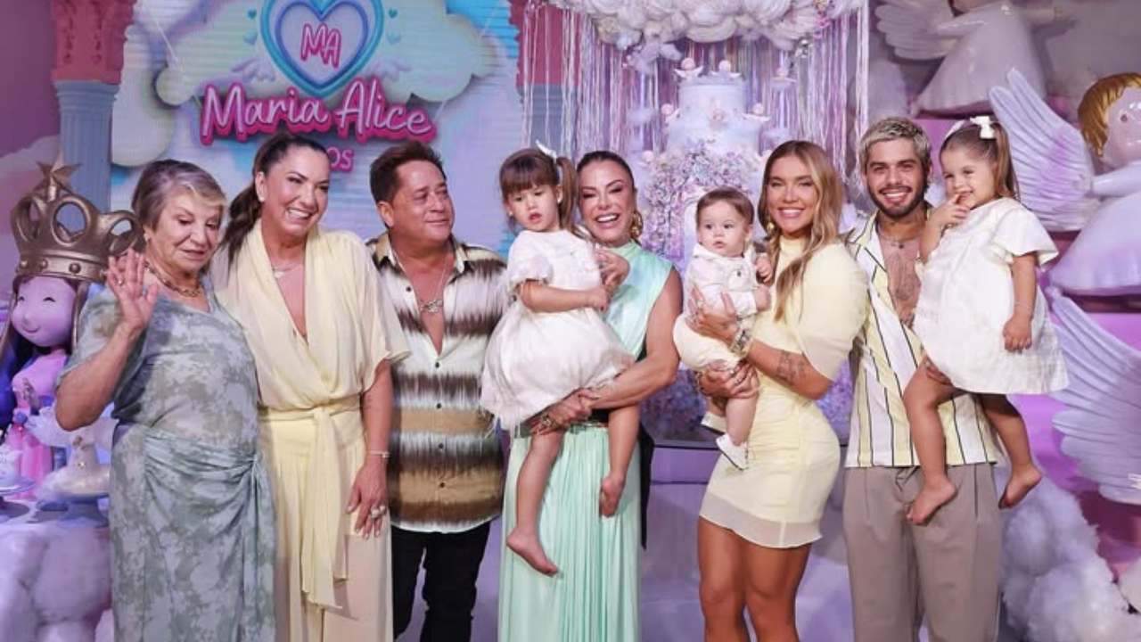 Festa de Maria Alice teve 60 mil balões e roupas de R$ 60 mil! Você acredita?
