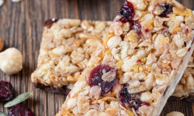 Barra de cereal caseira! A receita saudável e rápida para seu lanche do dia a dia