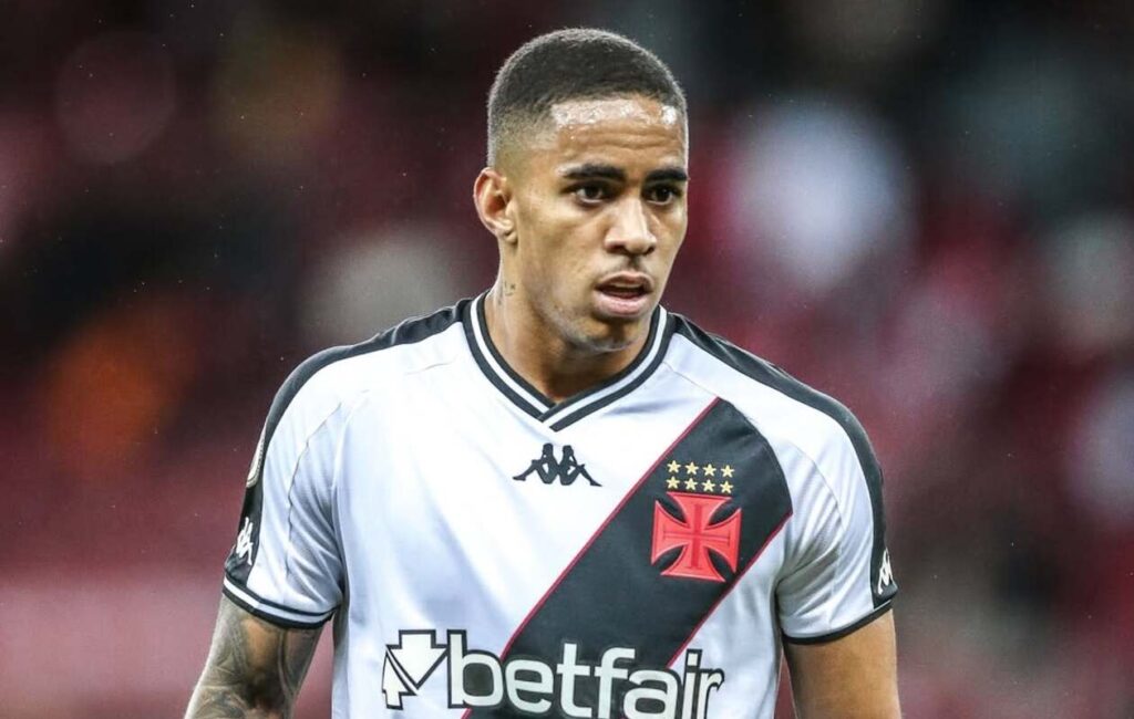 Jovem atacante do Vasco é vendido para futebol europeu