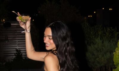 Vestido transparente! O segredo de dua lipa para um look ousado e elegante