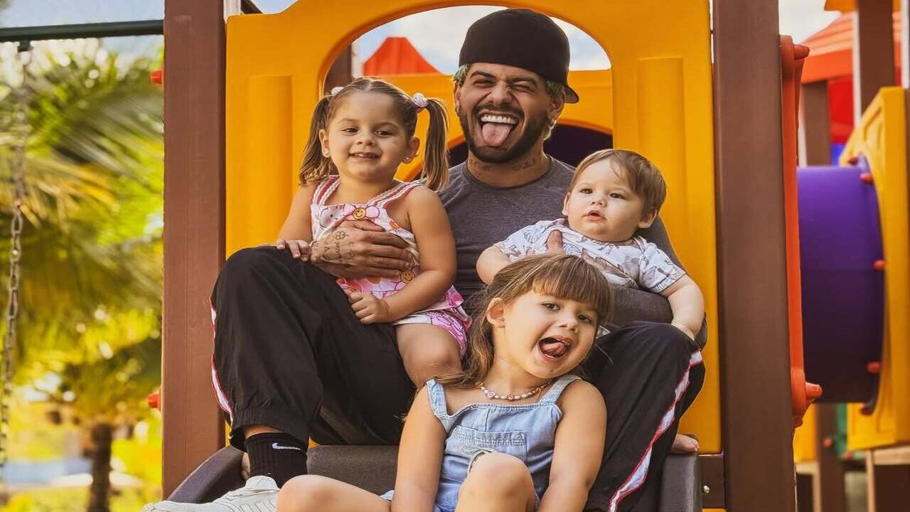 Férias com os filhos! Zé Felipe pausa shows pós São João para descansar em família!