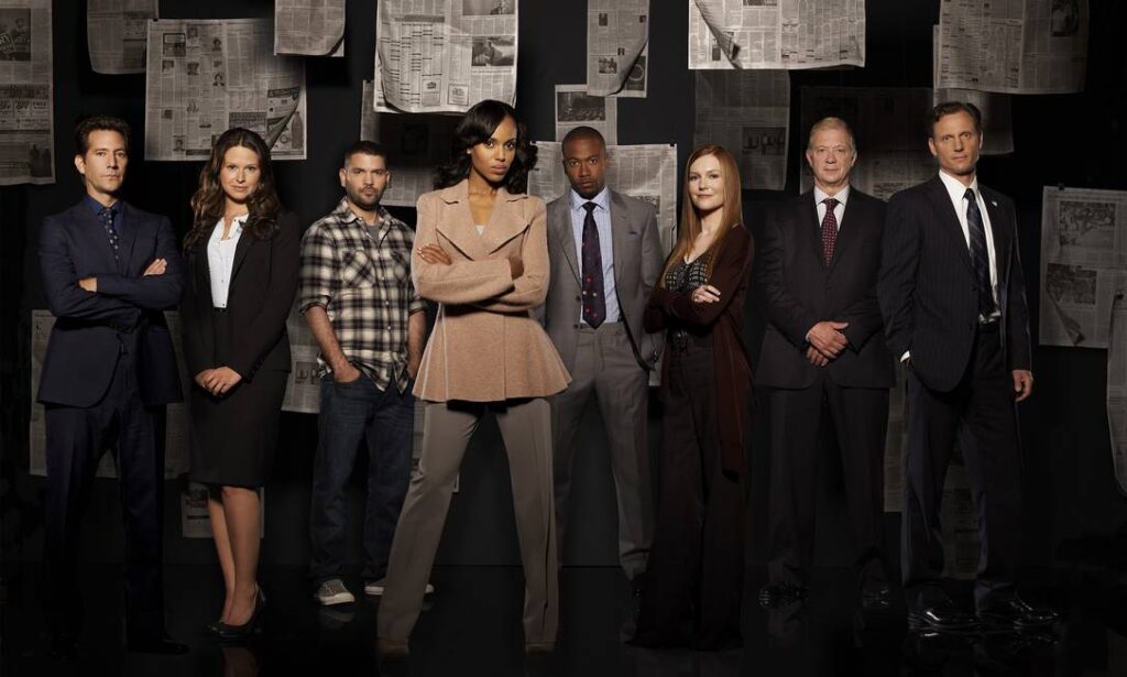 Cinco anos depois o a série de escândalo político mais viciante está de volta