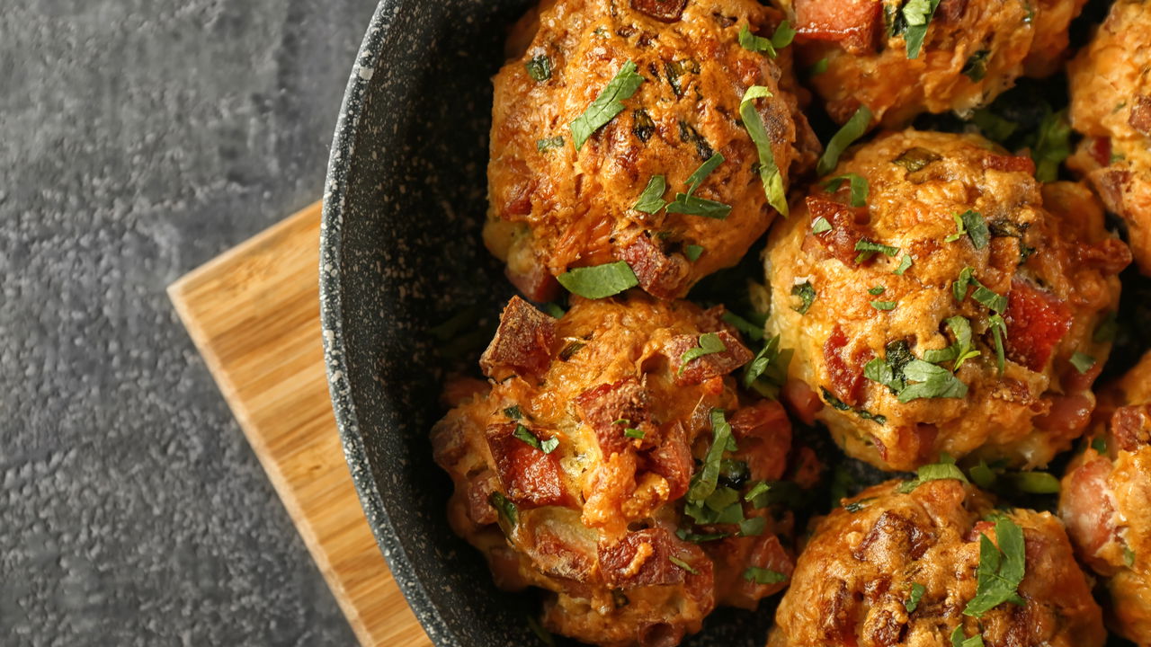 Esses bolinhos de linguiça na air fryer está ganhando o Brasil