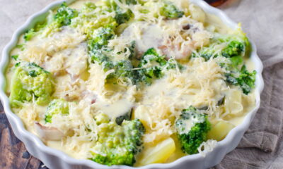 Brócolis cremoso! Transforme seu legume favorito em um prato irresistível ao forno!