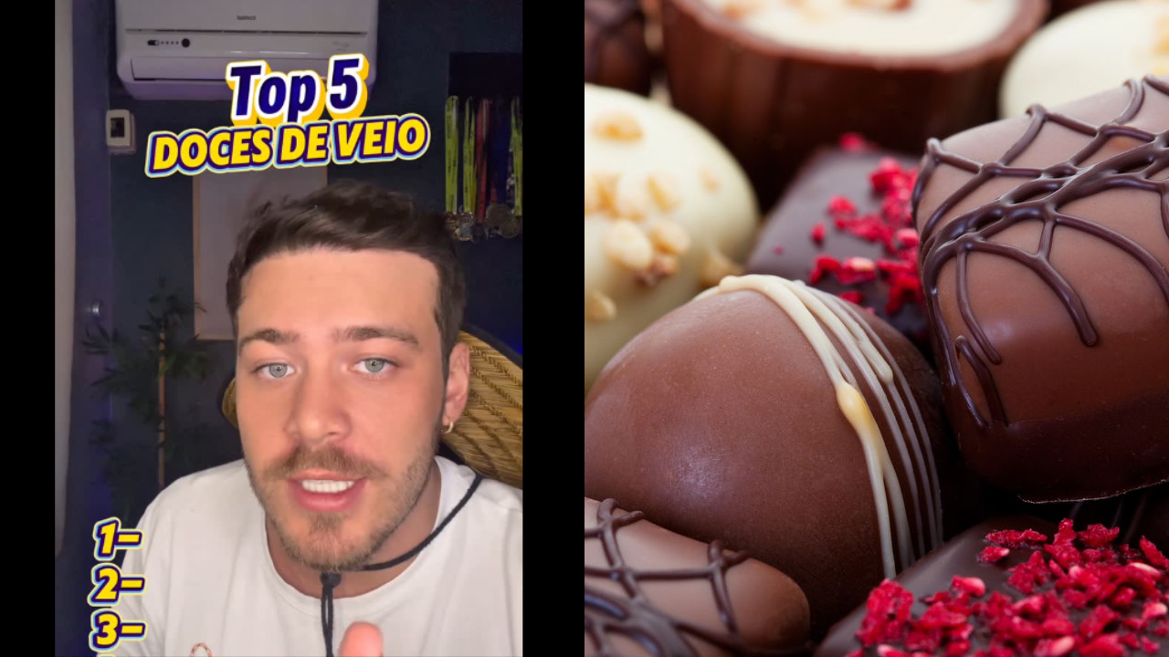 Top 5 doces de VEIO