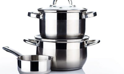 Fórmula simples acaba com manchas em aço inoxidável