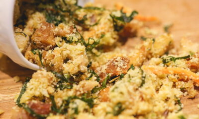 A farofa de cenoura que está conquistando os churrascos