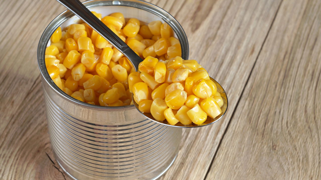 Essa solução com latas de milho e plantas virou tendência sustentável