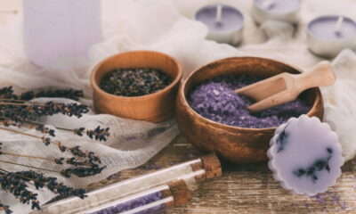 Perfume de lavanda que elimina odores e acalma o ambiente