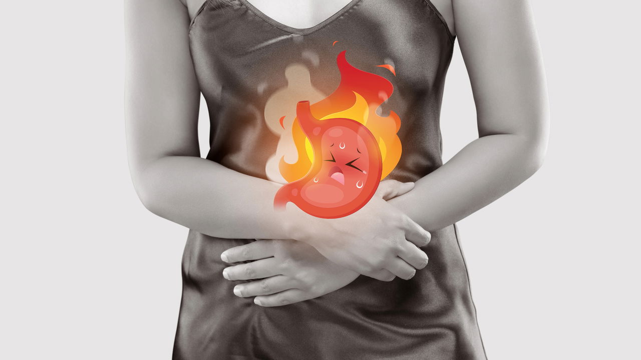 Folha poderosa alivia queimação e protege o estômago