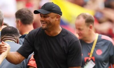 Vicent Kompany, técnico do Bayern de Munique