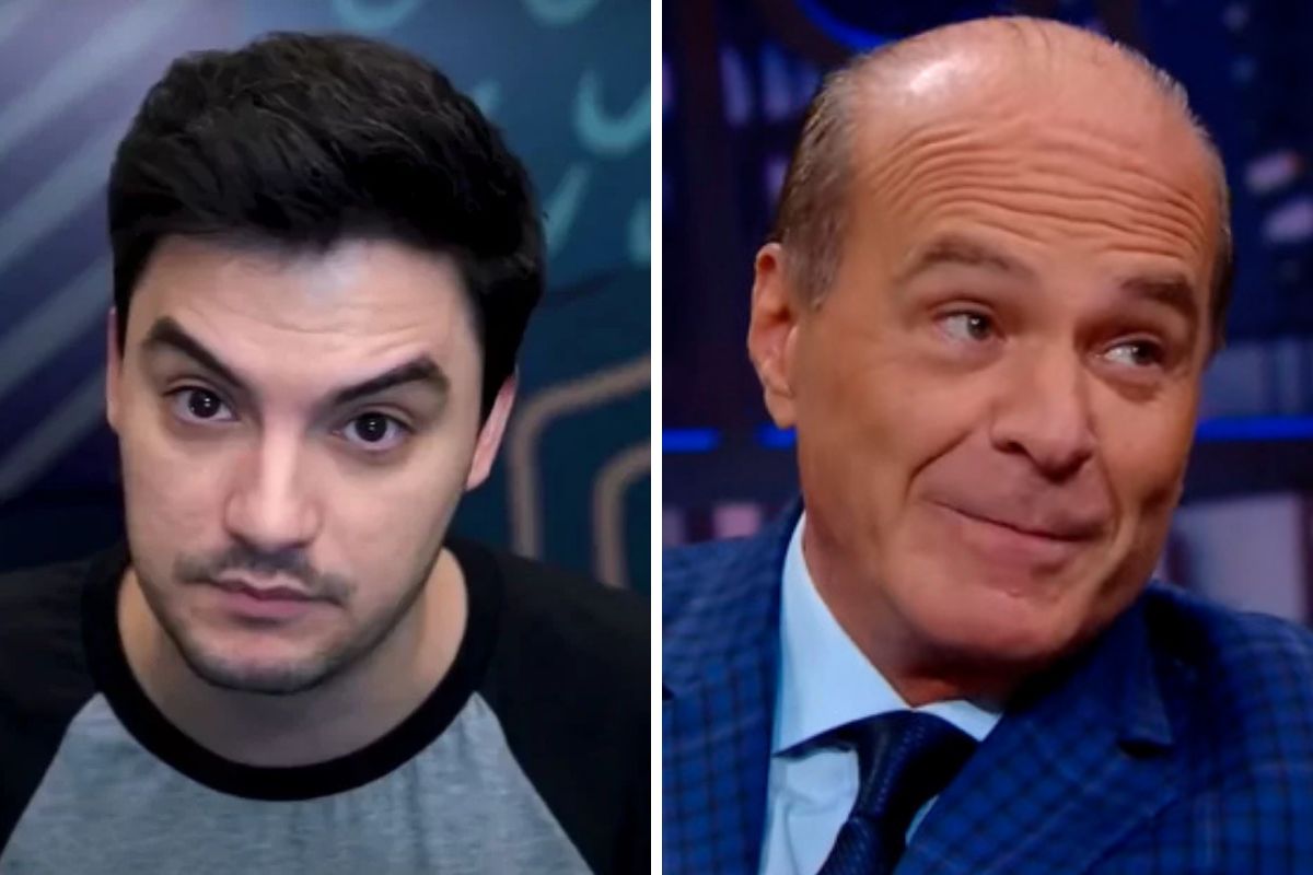 Felipe Neto e Marcelo de Carvalho: Reprodução / Instagram