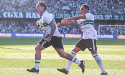 Edu pelo Coritiba em 2023 (Foto: Divulgação/Coritiba)