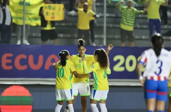 Brasil x Paraguai, na Copa América Feminina