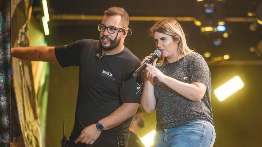 Produtor e Marília Mendonça: Reprodução/ Instagram