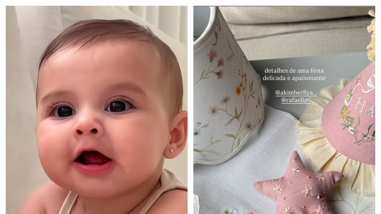 Helena faz 1 ano! A decoração lúdica e cheia de amor da filha de Amanda Kimberlly