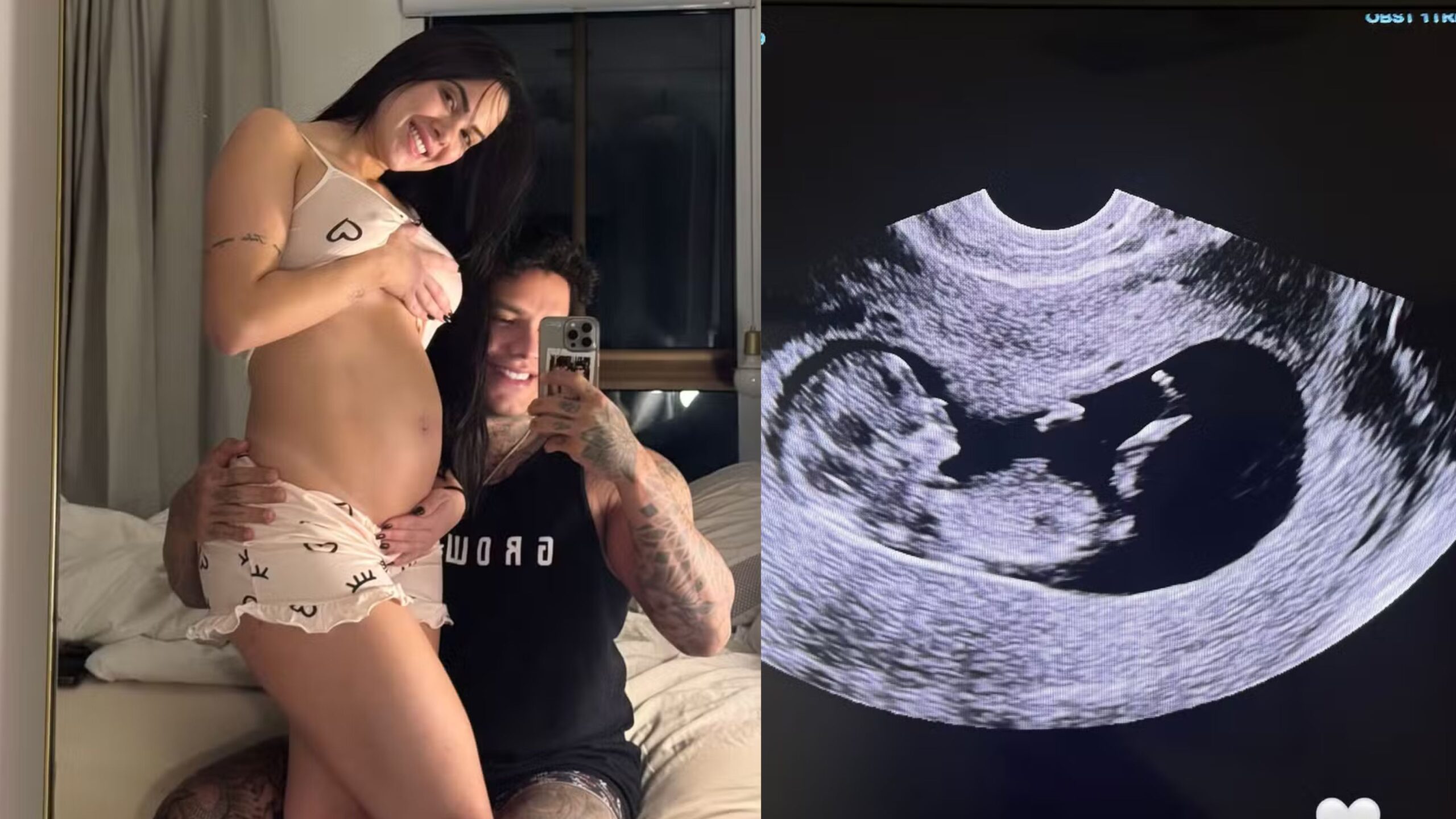 Emily Garcia e Victor Igoh anunciam gravidez - Reprodução Instagram