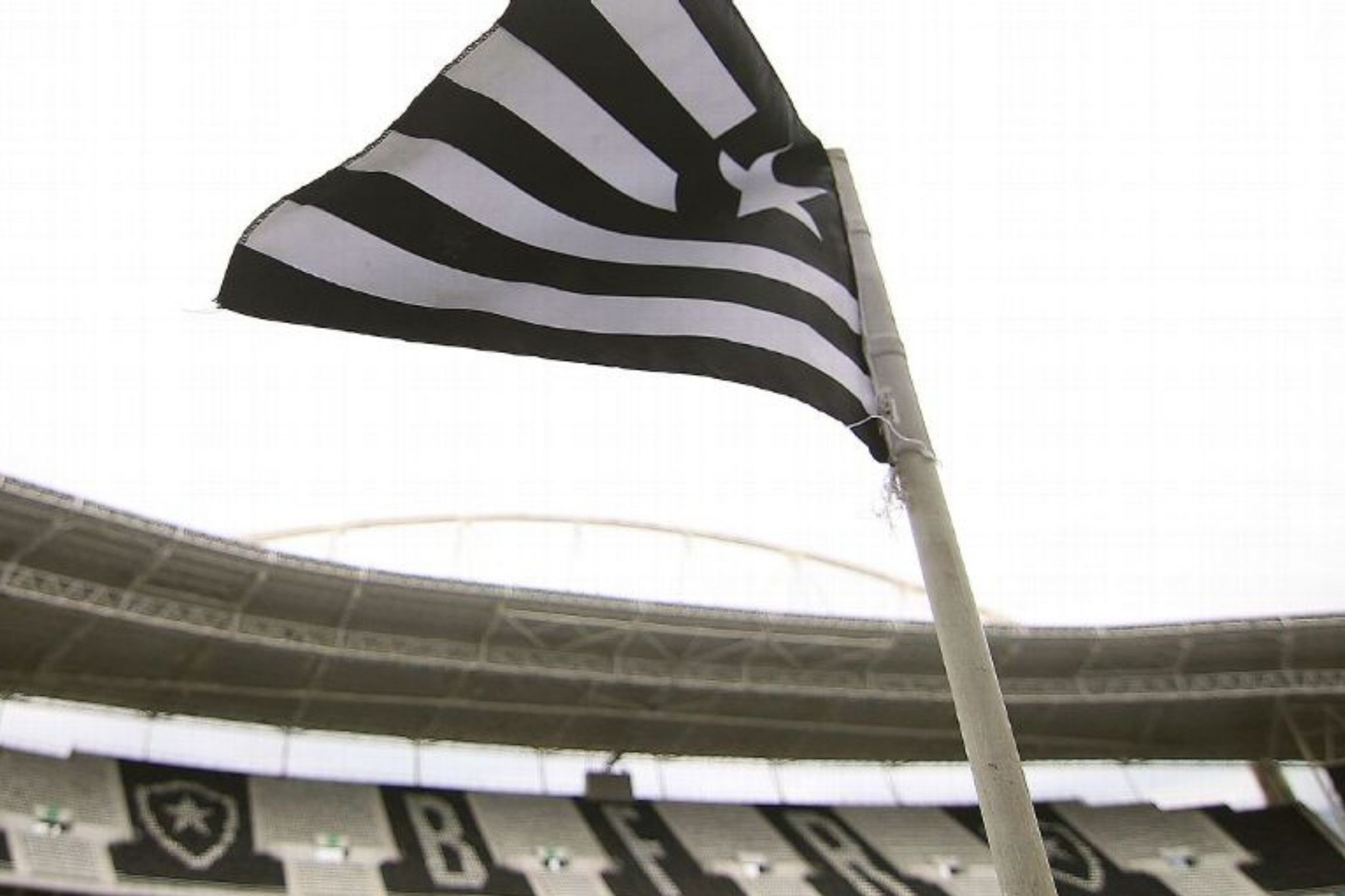 Bandeirinha de escanteio do Botafogo