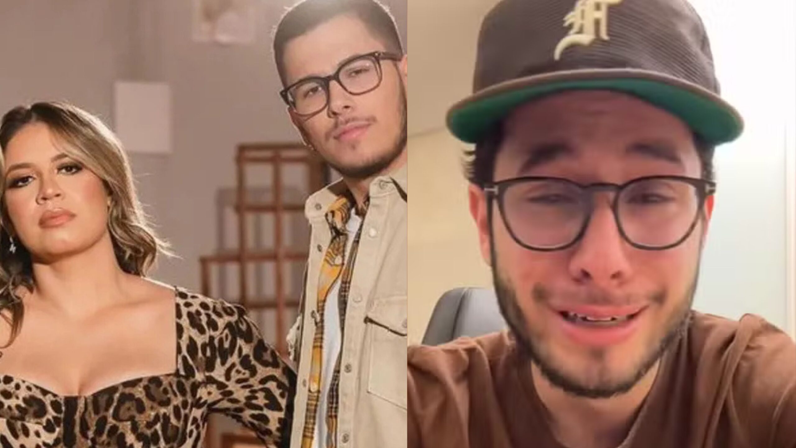 João Gustavo e Marília Mendonça - Reprodução Instagram