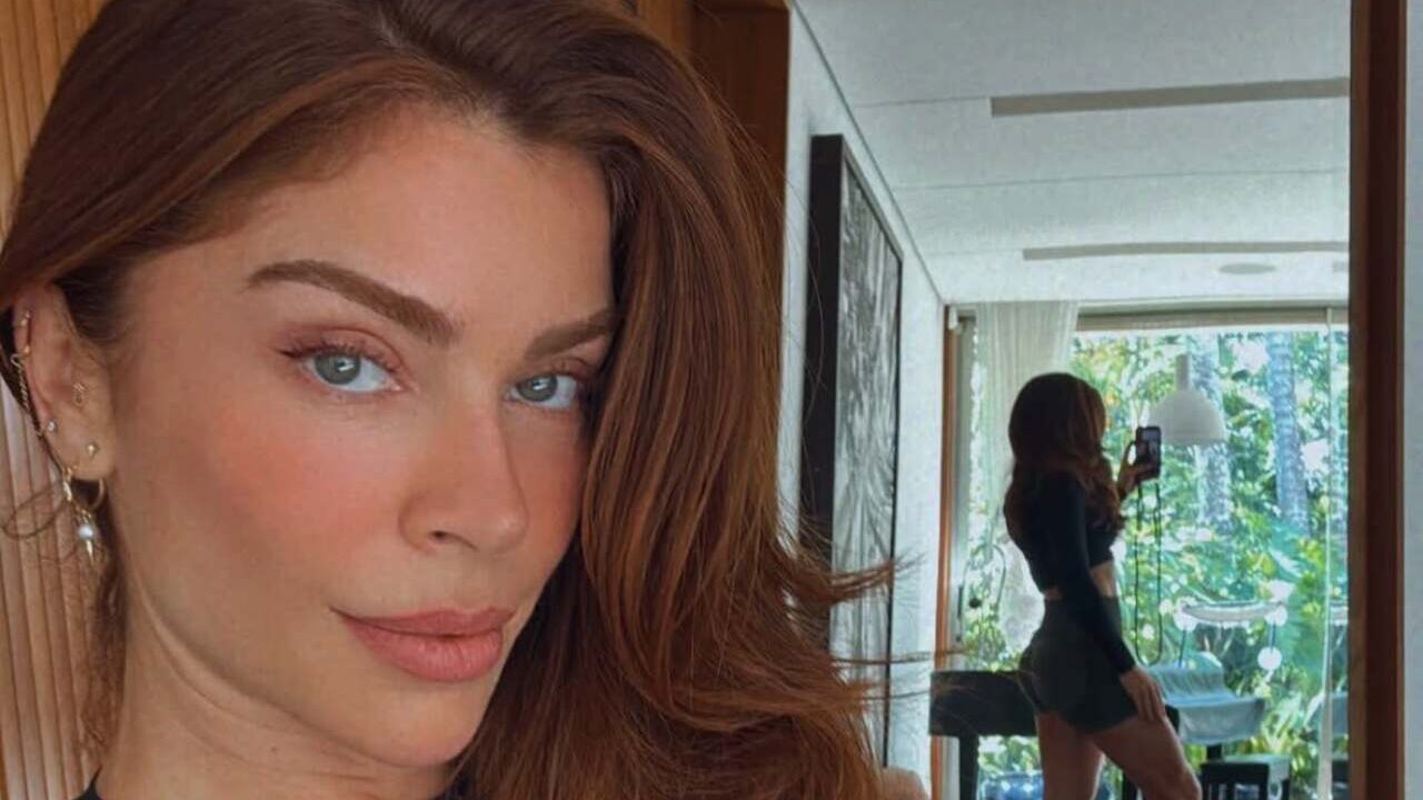 Adeus, loiro! Grazi Massafera adota o tom sunset brown truss para nova novela