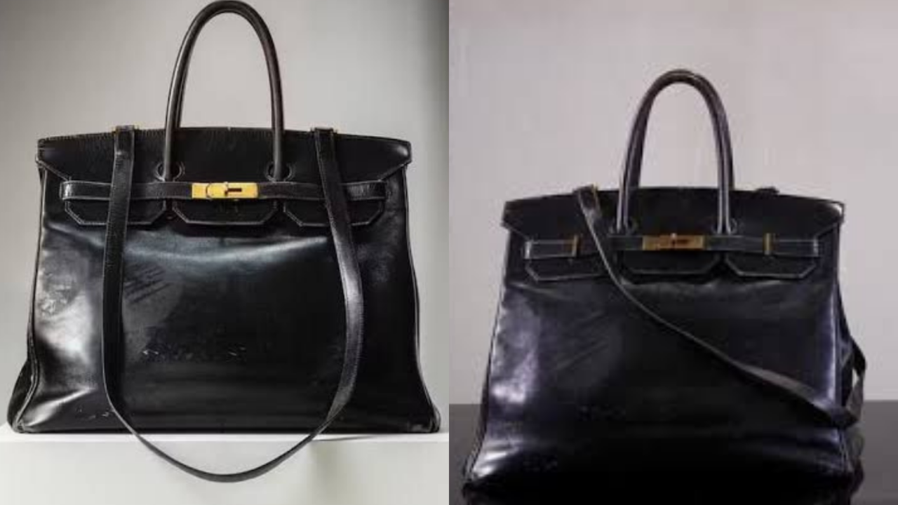 Bolsa Birkin de Jane Birkin supera R$ 50 milhões em leilão!