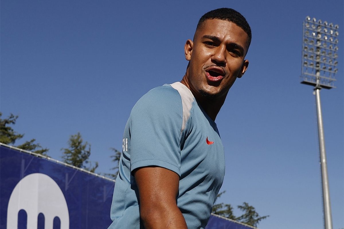 Samuel Lino, do Atlético de Madrid