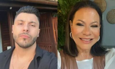 Murilo Huff e Dona Ruth - Reprodução / Redes sociais