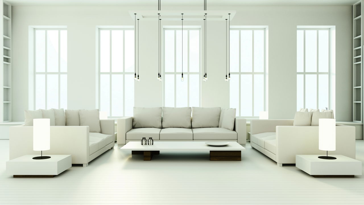 Espaço minimalista que não sacrifica aconchego interior