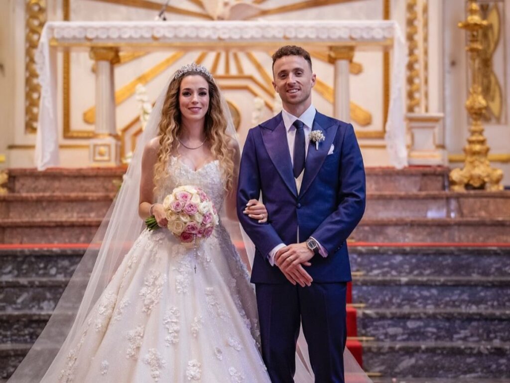 Diogo Jota e Rute 
Reprodução Instagram