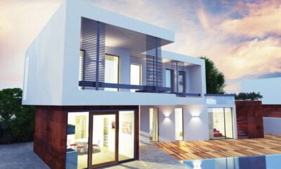 Fachadas de casas que estão bombando em 2025