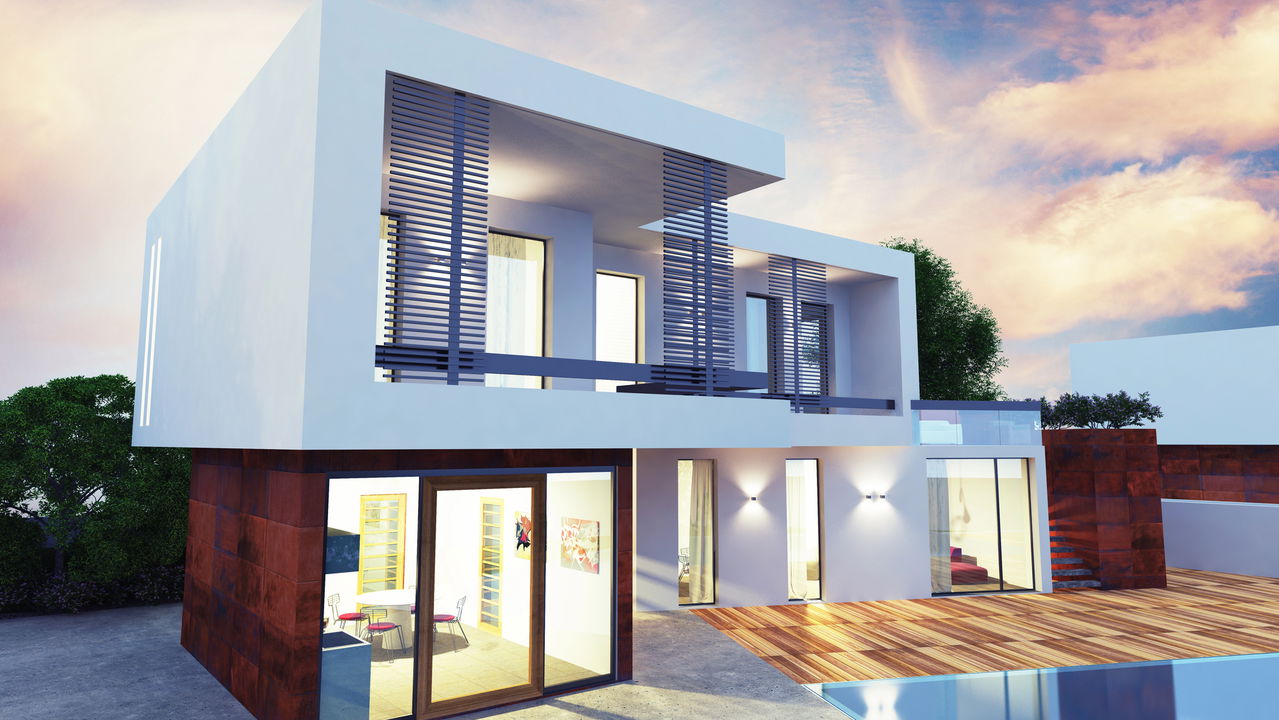 Fachadas de casas que estão bombando em 2025