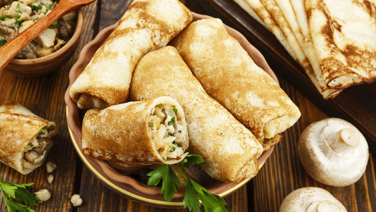 Panqueca de frango sem farinha branca e super leve