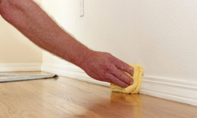 Truque simples para limpar rodapés e deixar tudo brilhando