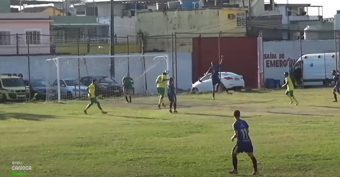 Santa Cruz x Barcelona (Foto: Reprodução/YouTube)