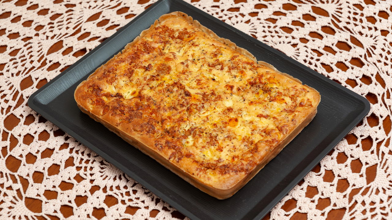 Receita de torta de atum no liquidificador com aveia