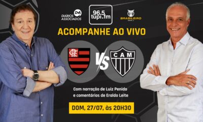Super rádio tupi ao vivo Flamengo x Atlético-MG