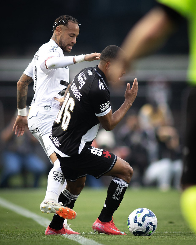 Santos x Vasco da Gama pelo Campeonato Brasileiro realizado no estádio do Morumbi em 17 de Agosto de 2025. Fotos: Matheus Lima/Vasco.