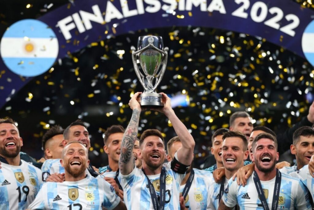 Argentina campeão da Supercopa