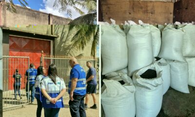 Operação Café Real apreende toneladas de café adulterado no RJ