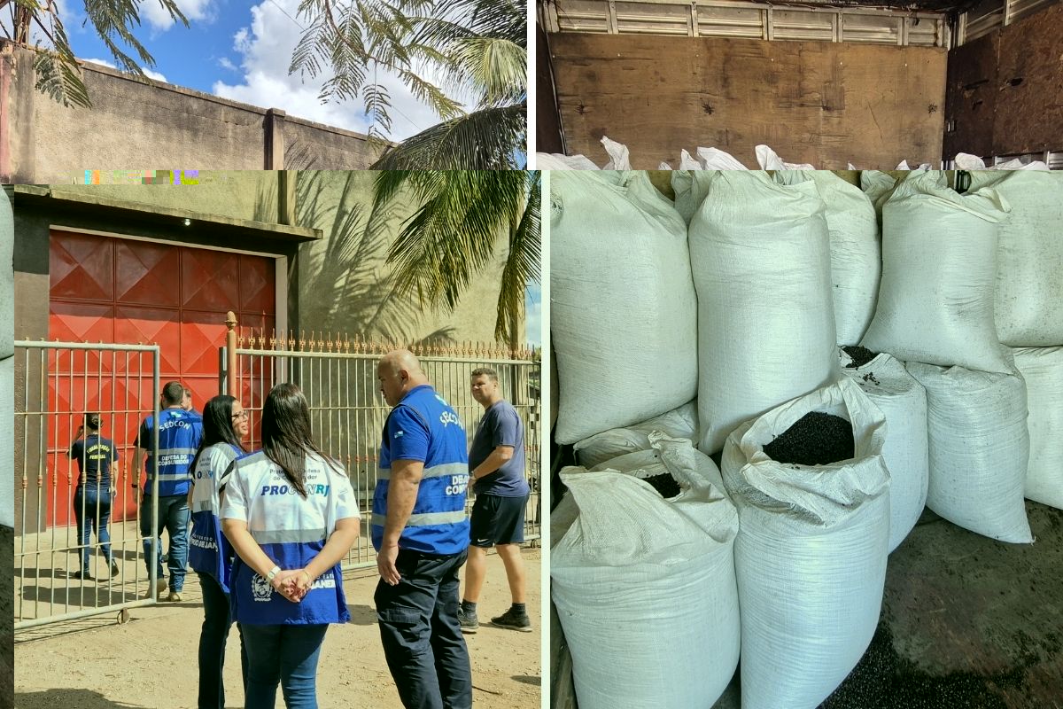 Operação Café Real apreende toneladas de café adulterado no RJ