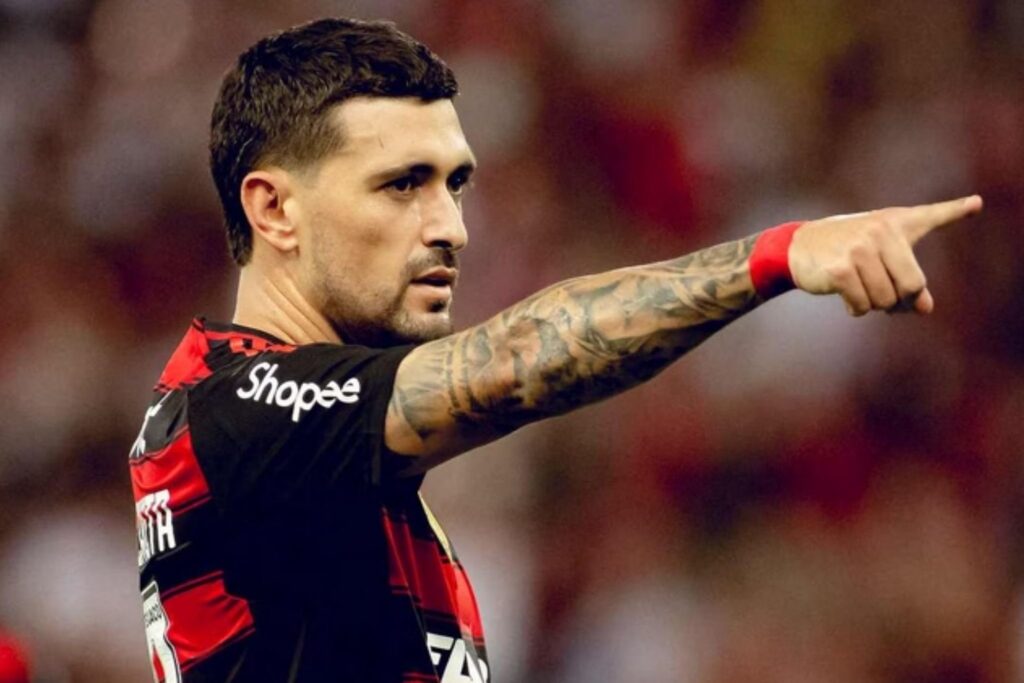 Arrascaeta em ação pelo Flamengo (Foto: Adriano Fontes/Flamengo)