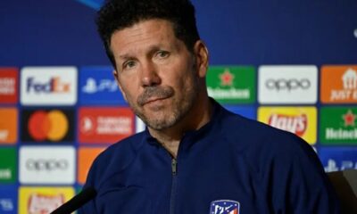 Diego Simeone em coletiva