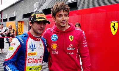 Rafael Câmara e Charles Leclerc. Foto: Divulgação/Fórmula 3