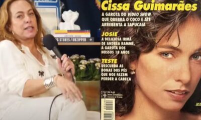 Cissa Guimarães revela motivo pelo qual topou posar nua nos anos 90