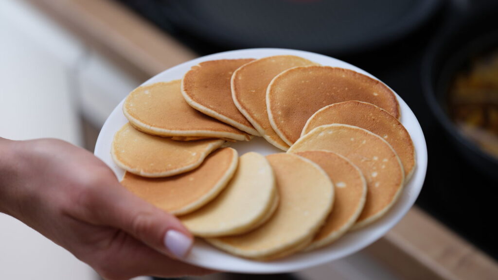 Receita de panqueca americana sem óleo
