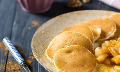 Receita de panqueca americana sem óleo